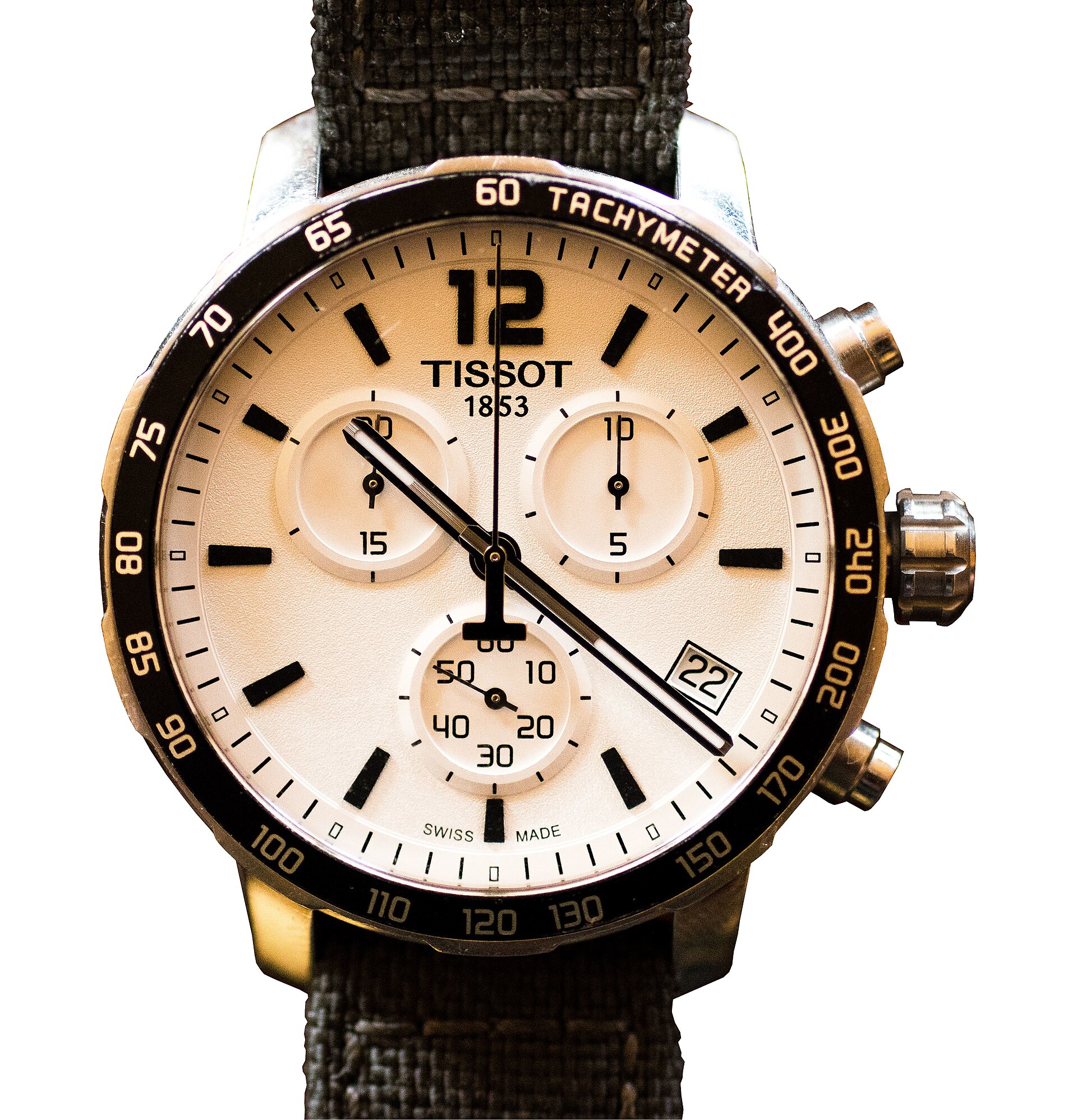 Modern luxury watch with elegant finish